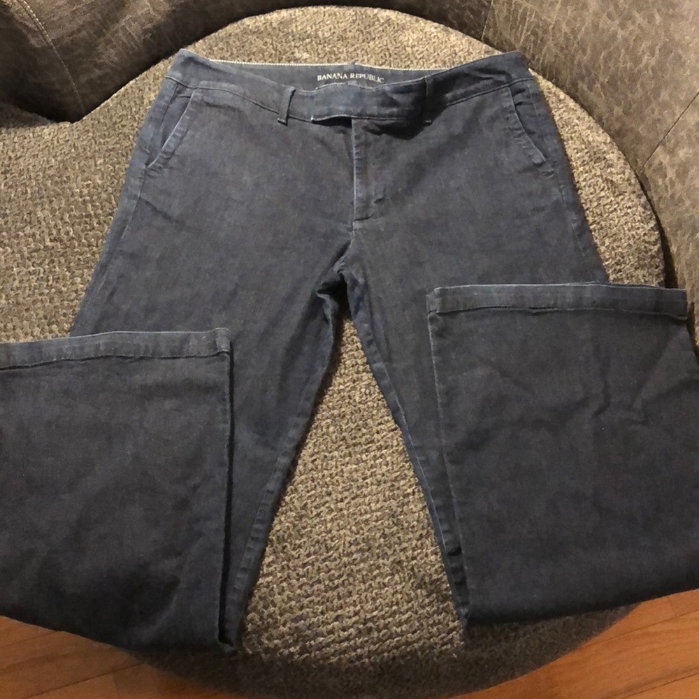 Banana Republic wide leg jeans